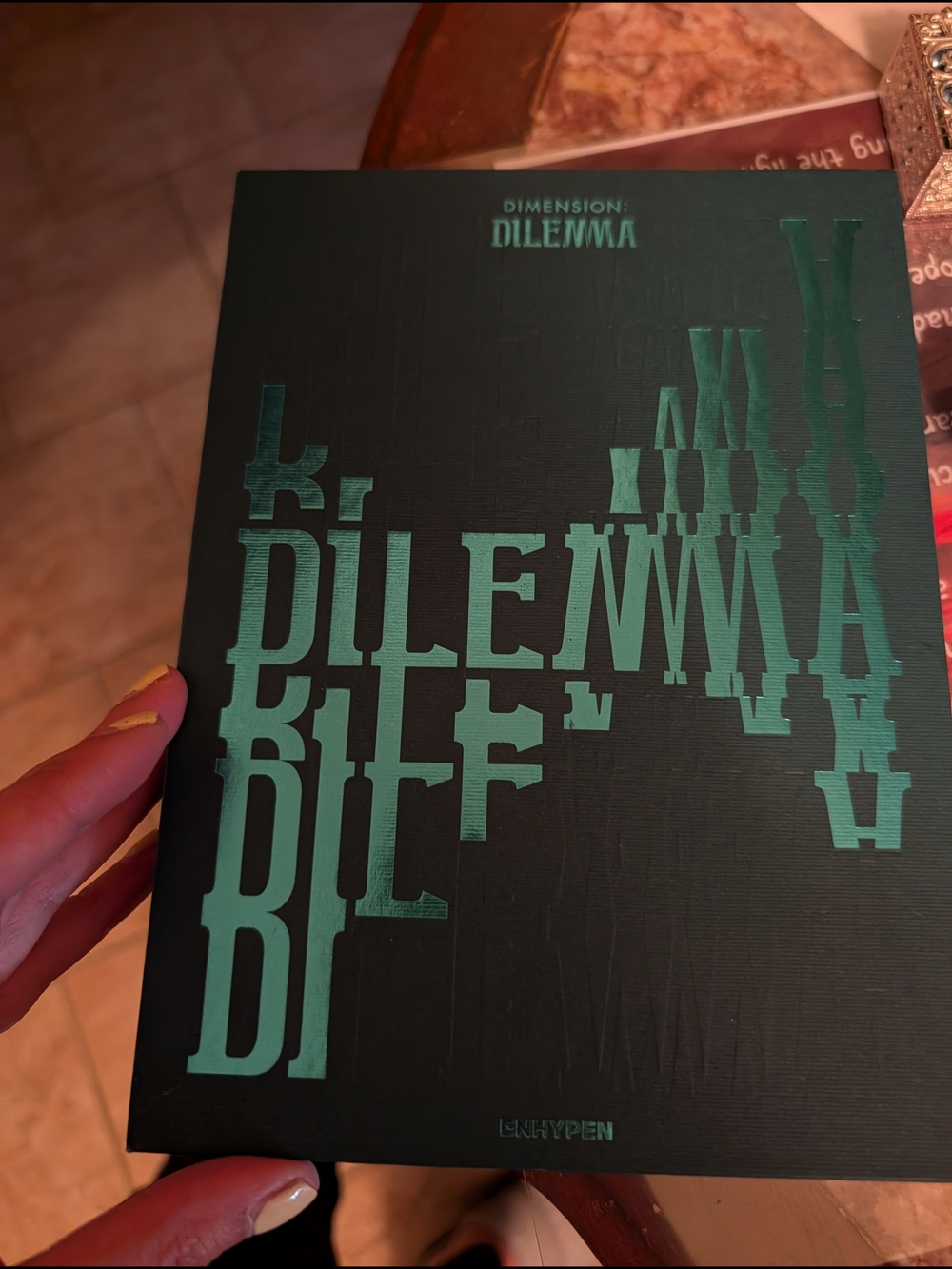 Dimension: Dilemma Teal Kpop Collector Box